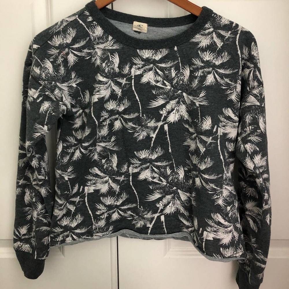Grey Palm Tree Print O’Neill shirt